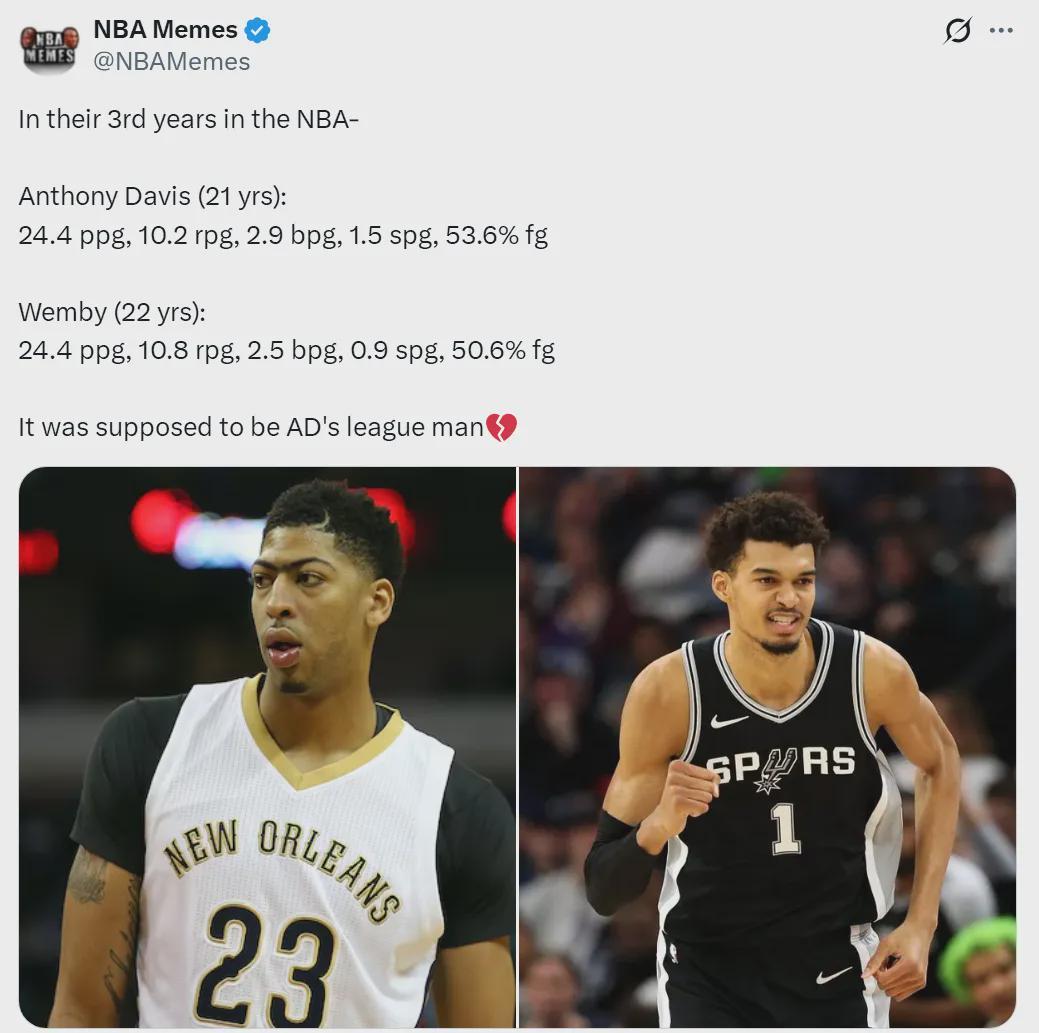 娱乐平台-场均24+10+3！数据堪比文班亚马！浓眉真的可惜了